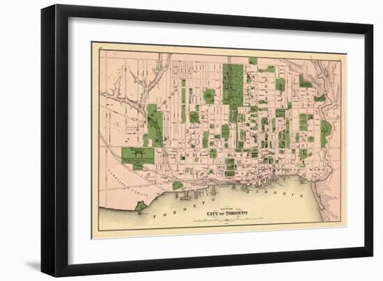 1876, Toronto, Canada-null-Framed Giclee Print