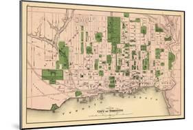 1876, Toronto, Canada-null-Mounted Giclee Print