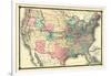 1876, United States Railroad, Missouri, United States-null-Framed Giclee Print