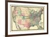 1876, United States Railroad, Missouri, United States-null-Framed Giclee Print