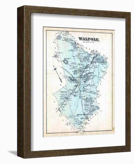 1876, Walpole, Massachusetts, United States-null-Framed Giclee Print