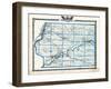 1876, Whiteside County Map, Illinois, United States-null-Framed Giclee Print