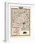 1876, Winnebago County Map, Belvedere, Illinois, United States-null-Framed Giclee Print