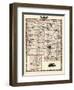 1876, Winnebago County Map, Belvedere, Illinois, United States-null-Framed Giclee Print