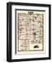 1876, Winnebago County Map, Belvedere, Illinois, United States-null-Framed Giclee Print
