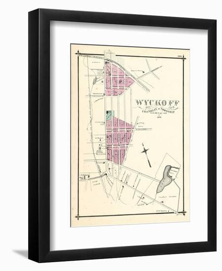 1876, Wyckoff, New Jersey, United States-null-Framed Giclee Print