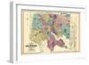 1877, Baltimore City Map 1877, Maryland, United States-null-Framed Giclee Print