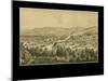 1877, Bethlehem Bird's Eye View, Pennsylvania, United States-null-Mounted Giclee Print