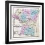 1877, Carroll County Map, Maryland, United States-null-Framed Giclee Print