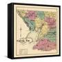 1877, Cecil County Map, Maryland, United States-null-Framed Stretched Canvas