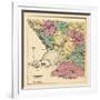 1877, Cecil County Map, Maryland, United States-null-Framed Giclee Print