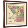 1877, Cecil County Map, Maryland, United States-null-Framed Giclee Print