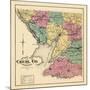 1877, Cecil County Map, Maryland, United States-null-Mounted Giclee Print