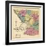1877, Cecil County Map, Maryland, United States-null-Framed Giclee Print