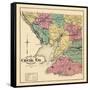 1877, Cecil County Map, Maryland, United States-null-Framed Stretched Canvas