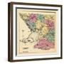 1877, Cecil County Map, Maryland, United States-null-Framed Giclee Print