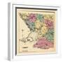 1877, Cecil County Map, Maryland, United States-null-Framed Giclee Print