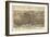 1877, Fall River Bird's Eye View, Massachusetts, United States-null-Framed Giclee Print