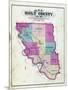 1877, Holt County Outline Map, Missouri, United States-null-Mounted Premium Giclee Print