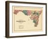 1877, Index Map - Washington County, Maryland, United States-null-Framed Giclee Print