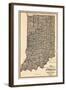 1877, Indiana State, Indiana, United States-null-Framed Giclee Print