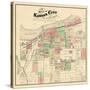 1877, Kansas City and Suburbs, Missouri, United States-null-Stretched Canvas