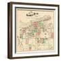 1877, Kansas City and Suburbs, Missouri, United States-null-Framed Giclee Print