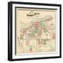 1877, Kansas City and Suburbs, Missouri, United States-null-Framed Giclee Print