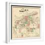 1877, Kansas City and Suburbs, Missouri, United States-null-Framed Giclee Print