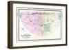 1877, Lexington - Wards 1 and 4, Kentucky, United States-null-Framed Giclee Print