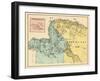 1877, Linneus Village, Frenchville, Madawaska, Maine, United States-null-Framed Giclee Print