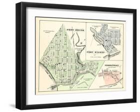 1877, Port Dover, Port Ryerse, Normandale, Canada-null-Framed Giclee Print