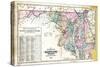 1877, State Map of Maryland - Delaware - D.C., Maryland, United States-null-Stretched Canvas