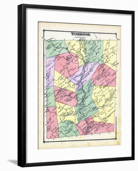 1877, Tunbridge, Vermont, United States-null-Framed Giclee Print