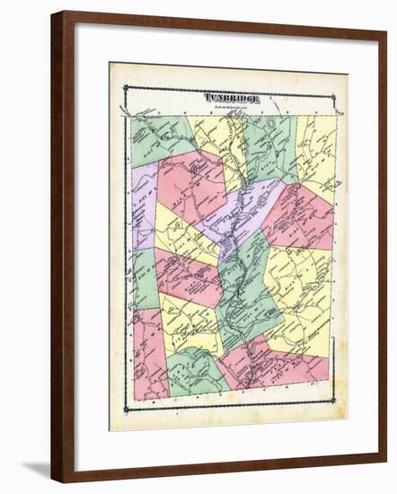 1877, Tunbridge, Vermont, United States-null-Framed Giclee Print