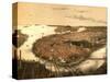 1877 View of Boston, Massachusetts-null-Stretched Canvas