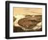 1877 View of Boston, Massachusetts-null-Framed Art Print