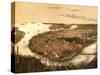 1877 View of Boston, Massachusetts-null-Stretched Canvas