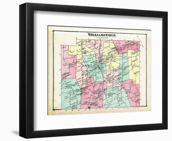 1877, Williamstown, Vermont, United States-null-Framed Giclee Print