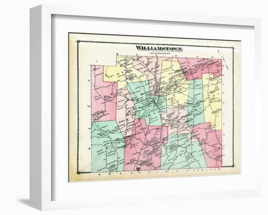 1877, Williamstown, Vermont, United States-null-Framed Giclee Print