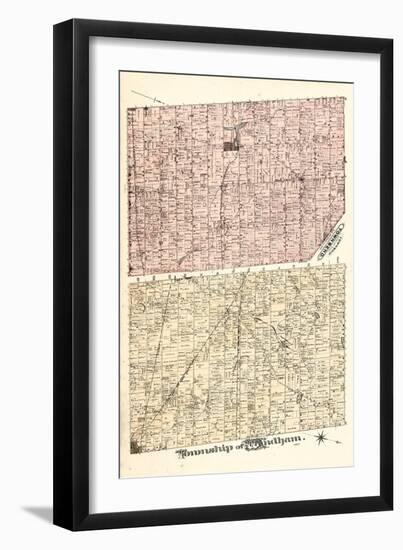 1877, Windham Township, Townsend Township, Canada-null-Framed Giclee Print
