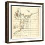 1878, Charleston Harbor Chart South Carolina, South Carolina, United States-null-Framed Premium Giclee Print