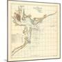 1878, Charleston Harbor Chart South Carolina, South Carolina, United States-null-Mounted Premium Giclee Print