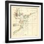 1878, Charleston Harbor Chart South Carolina, South Carolina, United States-null-Framed Giclee Print