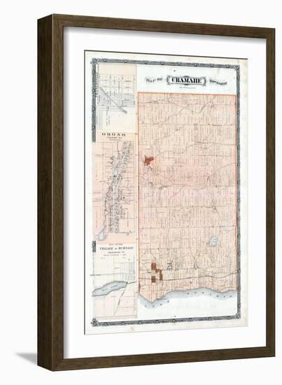 1878, Cramahe Township, Orono, Burnley Village, Canada-null-Framed Giclee Print