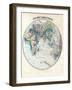 1878, Eastern Hemisphere Map-null-Framed Giclee Print