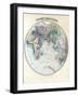 1878, Eastern Hemisphere Map-null-Framed Giclee Print