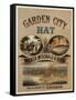 1878 Garden City Hat-null-Framed Stretched Canvas