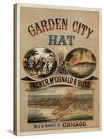 1878 Garden City Hat-null-Stretched Canvas