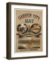 1878 Garden City Hat-null-Framed Giclee Print